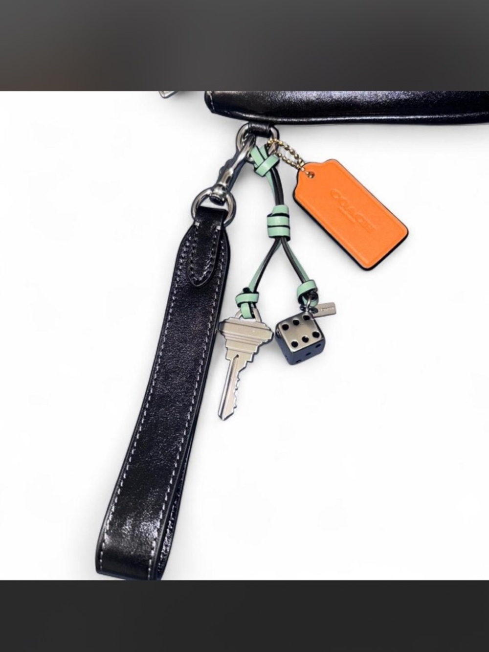 NWT Coach Pouch With Charms - Picture 3 of 4